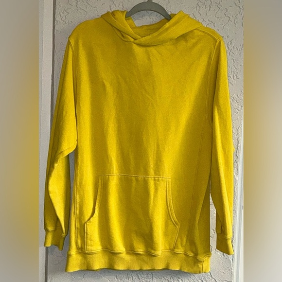 aerie Tops - Aerie Bright Yellow Oversized  Hoodie- Size XS